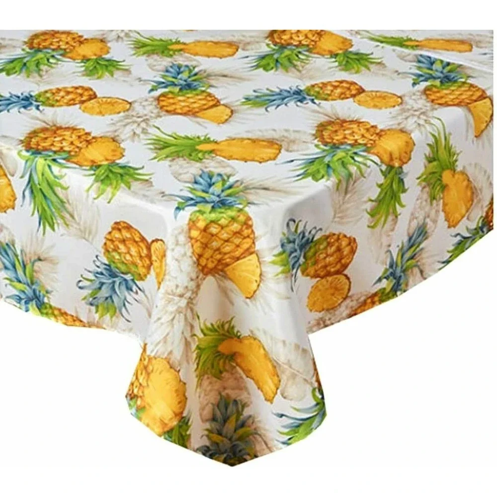 Printed Fabric Tablecloth 60